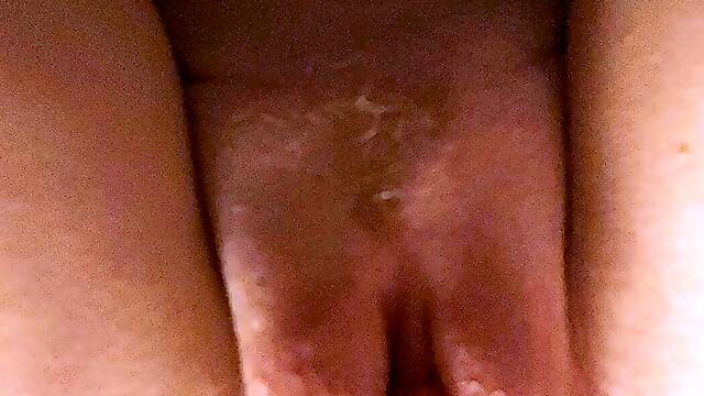 Stacked brunette goes solo toys and masturbation