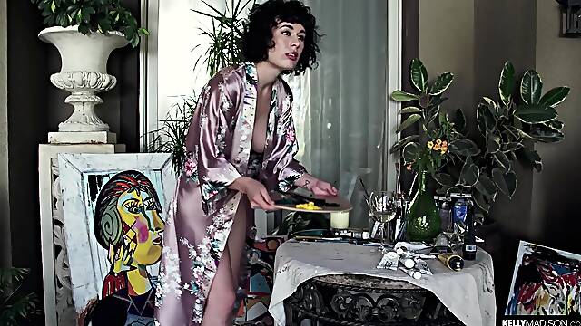 Olive Glass and her best friend are often meeting up to fuck until both of them cum