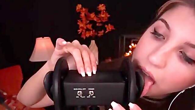 Ear eating asmr