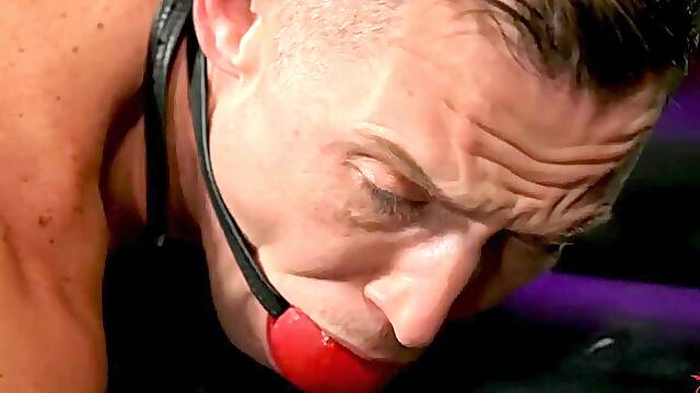 Jessy Dubai Anal Wrecks Ethan Sinn in Bondage