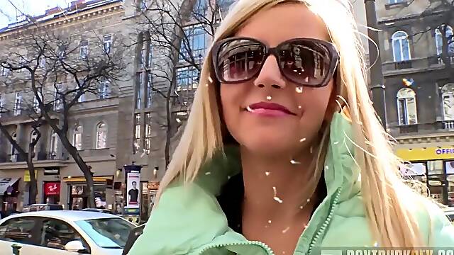 Summer Gives A Foot Job In Public - Summer Massage