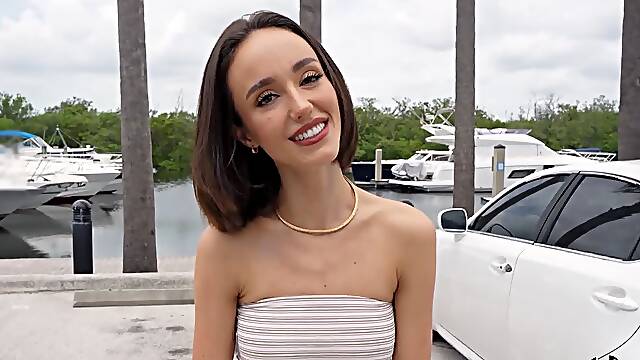 Christina Sage - Christina Takes A Ride On The Bus