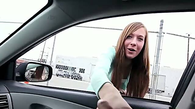 Pov fucked teen gets booty cumshot while riding cock in hd