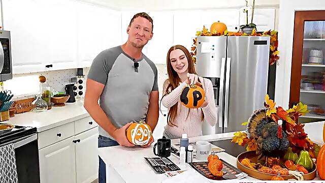 Harley Love – Suck Down Dads Schlong After Unfathomable Mouth Lessons