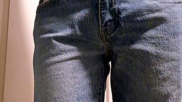 Panties pissing once more