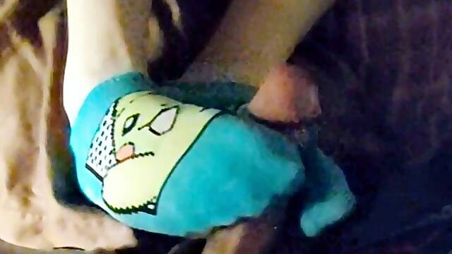Sexy Pokemon Ankle Sockjob Sock Footjob - Hello Kitty Sock Handjob & Cum