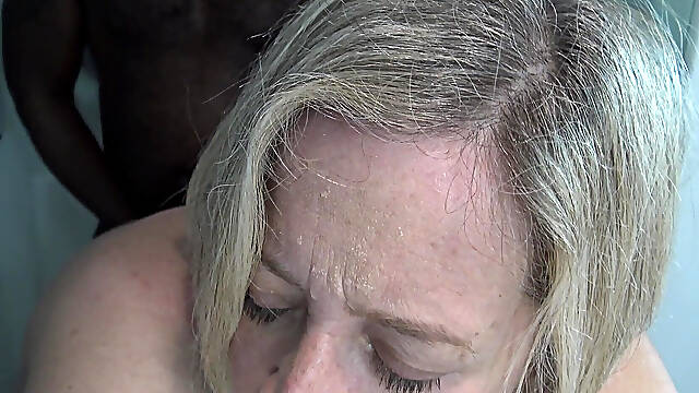 First Big Black Cock - Real Cuckold