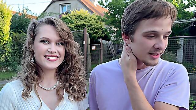 Hot Una Fairy, in thong and long hair, gets fucked hard.